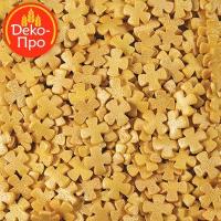 Посыпка "Крестики золотые" 0,75 кг