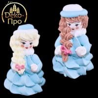 Украшение сахарные фигурки СНЕГУРОЧКА, 25*45, арт.59462, (уп/54 шт)