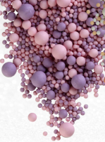Драже зерновое в глазури ЖЕМЧУГ (розовый,сиреневый) МАТОВЫЙ #093м 1,5кг