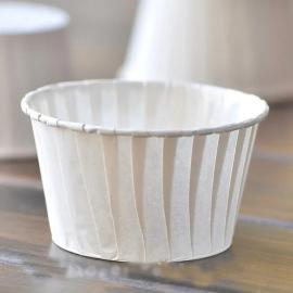 Форма для маффинов 50*40 бумажная белая, арт. 79631 ( 3000 кор./100 шт туба ) ТОП