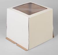 Кондитерская упаковка с окном, 30*30*30 см, шт