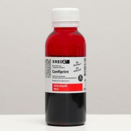 Чернила для принтера Confiprint КРАСНЫЙ, 100 мл