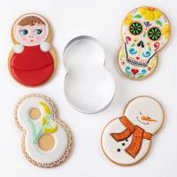 Вырубка для печенья Цифра "8" 110*70 мм, металл, арт. tp85263