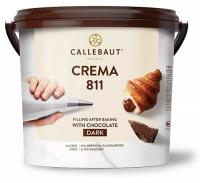 Начинка со вкусом темного шоколада Crema 811, код FMD-P1336-651, ведро 5 кг