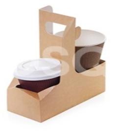 Держатель для стаканов OSQ CUPHOLDER triple, 263х90х50мм (350шт)