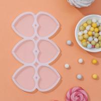 Форма для леденцов "Влюбленность", белая, 16*10*0,7 см, 6 ячеек, шт