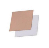 Подложка для торта квадратная (золото, белая) 30*30см, 3,2мм, арт.П.3,2-300*300 ПЗБ