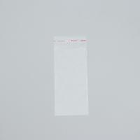 Пакет БОПП для шоколада с клеевым клапаном 8*16,5/3,5 см, 25 мкм,100шт