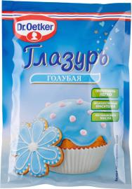 Глазурь голубая "DR. BAKERS", 90 г