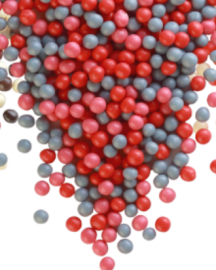 Драже зерновое в глазури Лесные ягоды (топпинг для йогурта) (1кг*6шт)