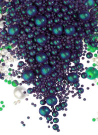 Драже зерновое в глазури БЛЕСК Аметистовый (3х разм) "ФБ" #834 50гр (фасовка ИМ)