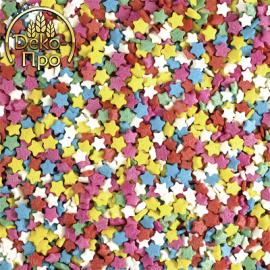 Посыпка "Звезды разноцветные" (мини), 0,75 кг арт. 15826