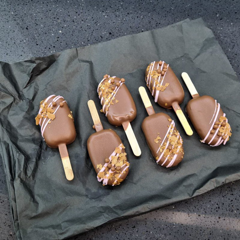 Кейкпопсы в виде эскимо
