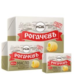 Масло сливочное "Традиционное", ж.82,5%, сорт высший, 1 кг РМКК