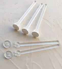 Держатель для топпера, 60 мм, 10 шт/уп, арт. 120