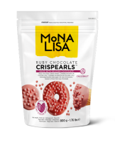 Драже "Crispearls" Mona Lisa шоколад Ruby, код CHR-CC-2CRISE0-02B, пакет 0,8 кг