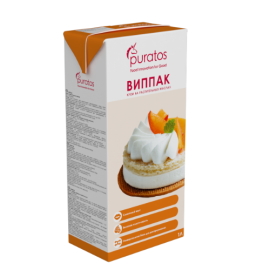 KZ Сливки растительные "Виппак" жирн. 26%, 1л КВОТА