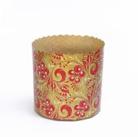 Форма для куличей 90*90, арт.PA9090COL2R (200 шт/уп)