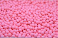 Драже зерновое "ЖЕМЧУГ" 2-5мм розовый, 1,5 кг