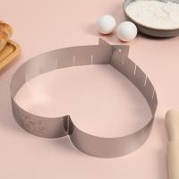 Форма для выпечки "Сердце Live.Love.Bake", разъемная 14,5-26,5 см, арт.7527929