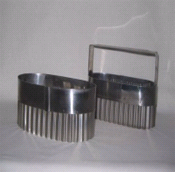 ВЫСЕЧКА д/слоен. язычка нерж. с/р (80/150мм), арт.ЯСР80150