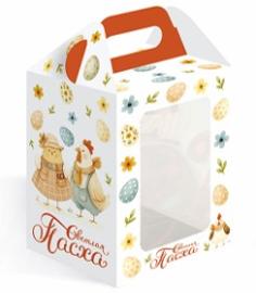 Моноблок под кулич с фронтальной загрузкой средний с ручкой, КУ-00948 10*10*15 см