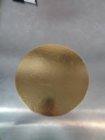 Подложка d 30 см, h 3,2 мм, лам. золото одностор.