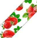 Лента бордюрная цветная "Клубника" h 50 мм 500 м, арт.31680