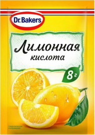 Кислота лимонная "DR. BAKERS", 8 гр
