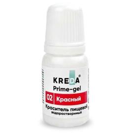 Колорант Prime-gel 02 в/р "Красный", 10 мл (уп/12шт.)