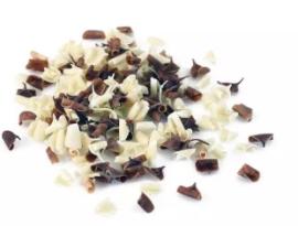 Завитки шоколадные белые и темные, код CHX-BS-9DW-E0-07B, 1 кг*4 шт/кор