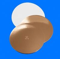 Подложка усиленная золото/жемчуг D 280мм, 3,2мм Pasticciere