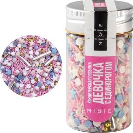 Посыпка фирменная MIXIE "Девочка с единорогом", 50 гр