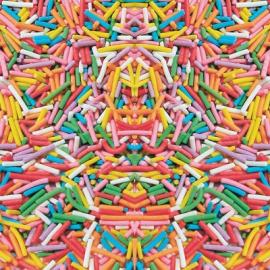 Посыпка "Вермишель разноцветная" Пасхальная МИКС 1, #322, 500 гр (Фасовка ИМ) Урал-Шок