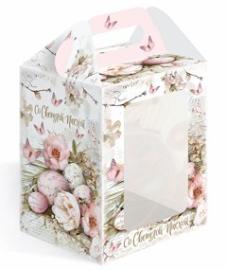 Моноблок под кулич с фронтальной загрузкой средний с ручкой, КУ-00944 (кор/100шт)