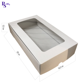 Упаковка "Зефир" 28*16,5*5,5 см, белый