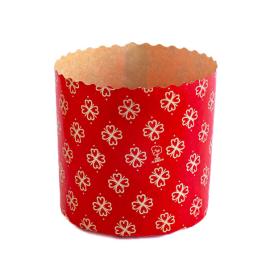 Форма для куличей 134*95, арт.PA13495RR "КЛЕВЕР" красная 166 шт