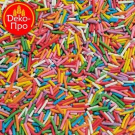 Посыпка "Вермишель разноцветная" Микс №1Ф, яркий, арт.87113, 500 гр (фасовка ИМ)