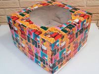 Крышка 30*30*19 см, с окном и печатью "Мороз"