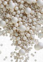 Драже зерновое в глазури ЖЕМЧУГ (белоснежный) матовый #258м (1,5кг)