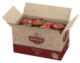 Чай "Майский" Черный, сашет 200x2г