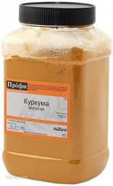 Куркума, 750 гр, банка (Айдиго)