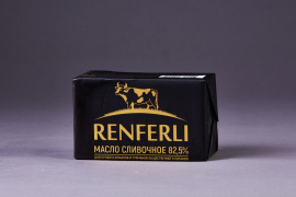 Масло сливочное РЕНФЕРЛИ 82,5%, 400 гр