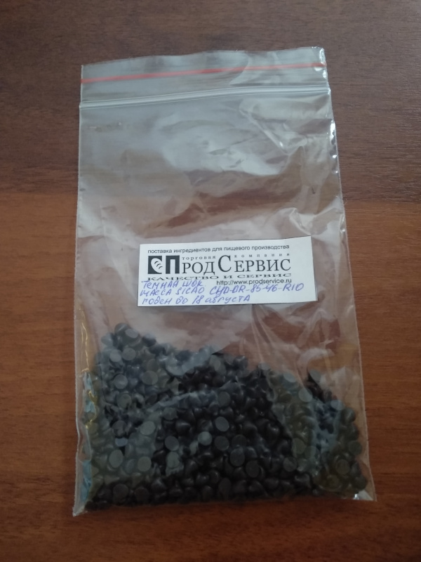 Капли термостабильные из темной глазури CHD-DR-85-46-R10  Callebaut, 5 кг