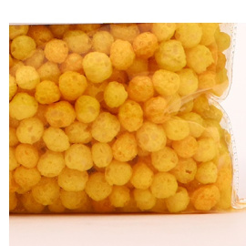 Рис воздушный (шарики) 03 Желтый тюльпан KREDA, 25 гр