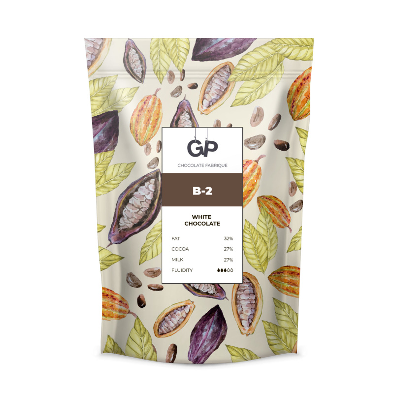 Шоколад белый Б-2, 5 кг GP