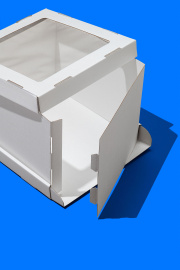 Короб для тортов с окном Strong Window White 260*260*300 мм