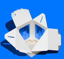 Упаковка с ложем. ForGenika JUMPL II Window White 160*160*180 мм ST